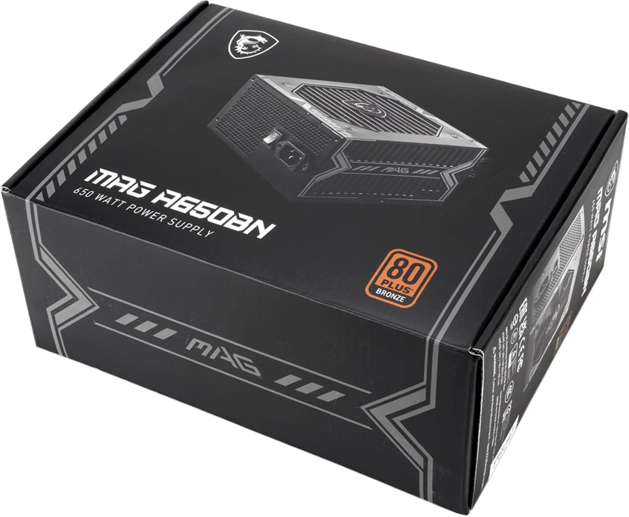 PSU MSI MAG A650BN 80+ BRONZE